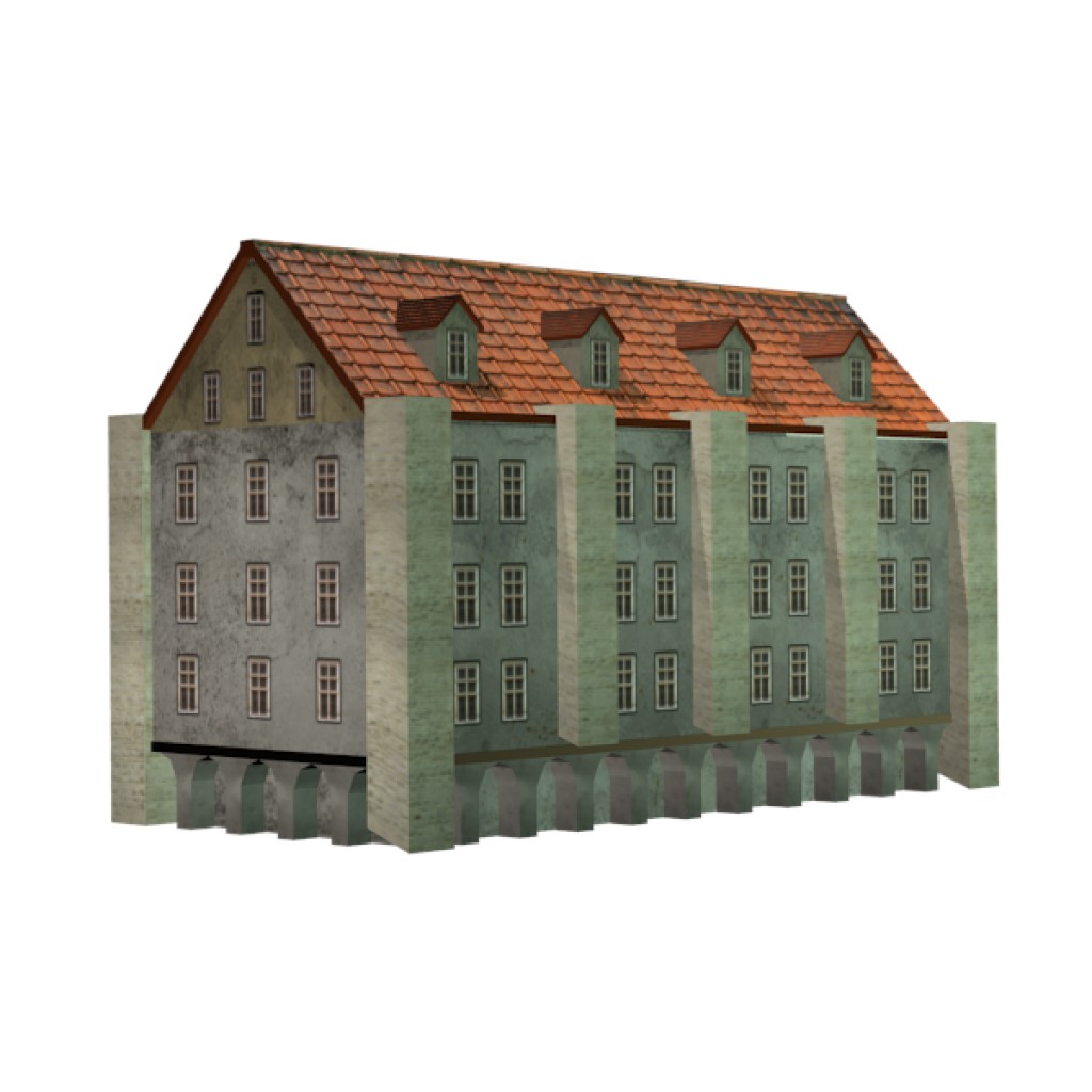 Low Poly Building #5 preview image 1